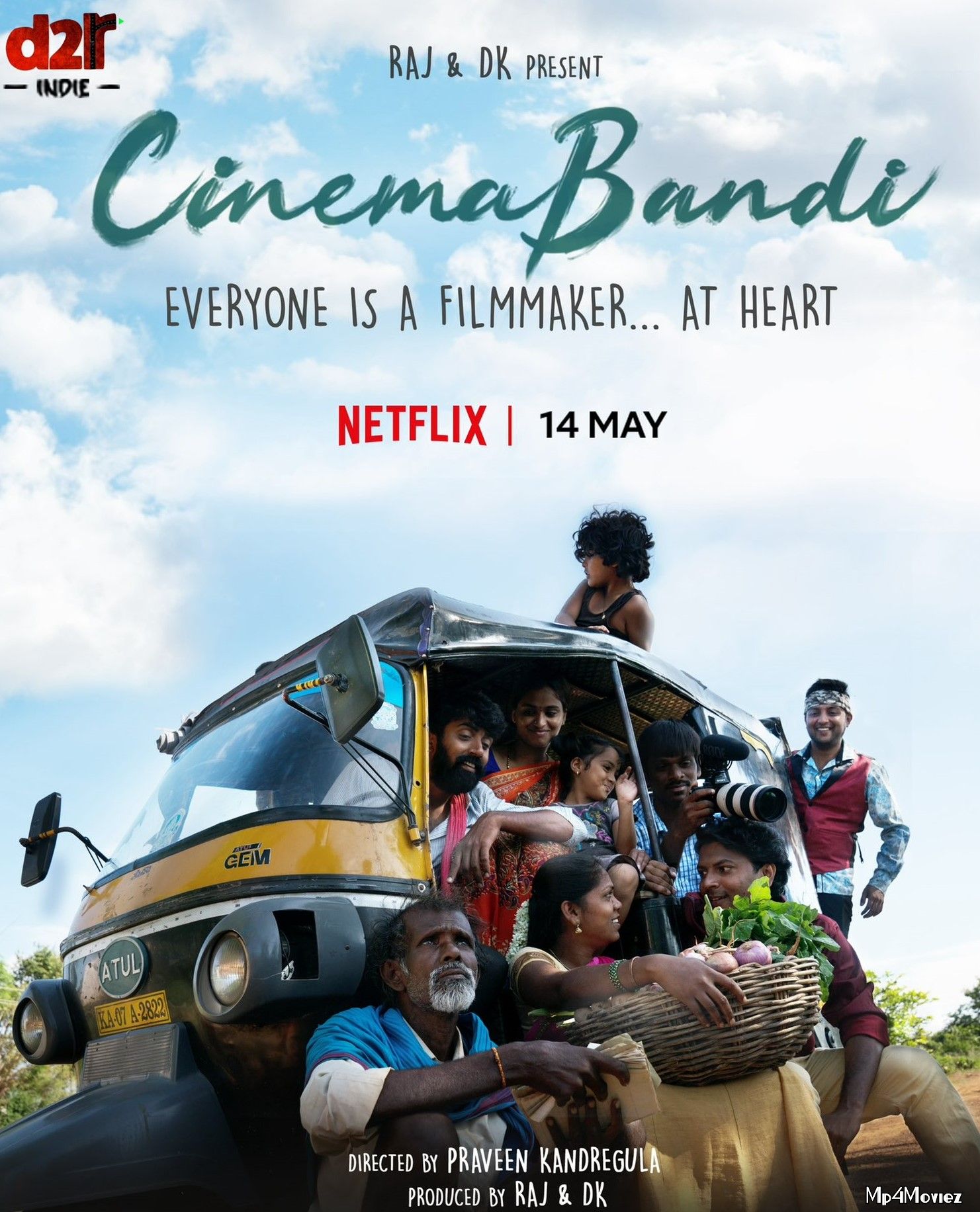 poster of Cinema Bandi (2021) Hindi [Fan Dubbed] HDRip